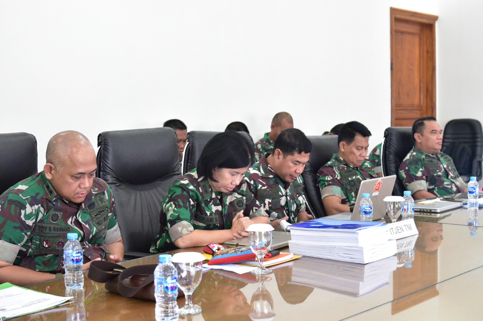 Exit Briefing Tim Audit Itjen TNI Di Lanud Ats – Koopsud I