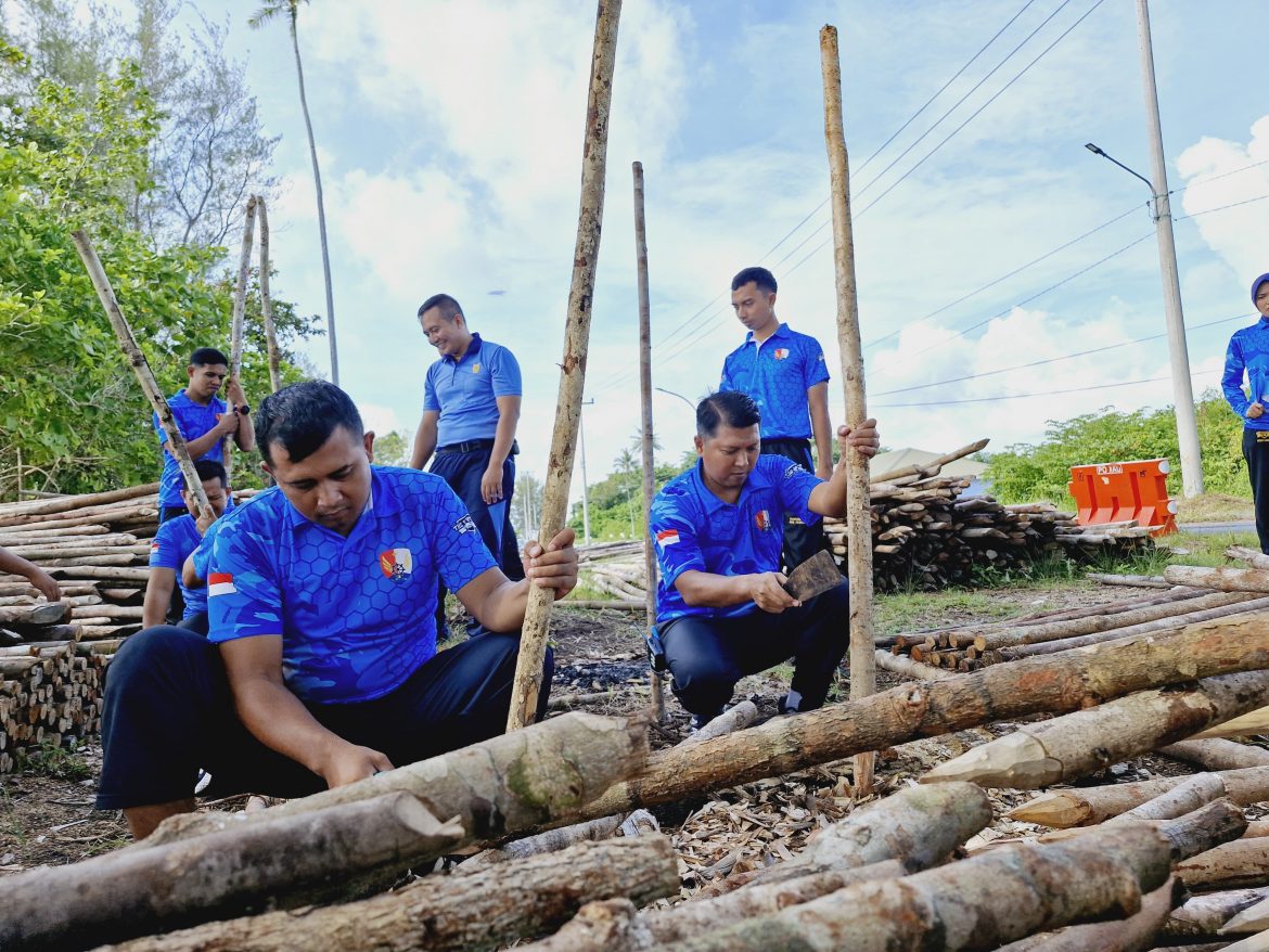 Bakti TNI AU Lanud Raden Sadjad Untuk Masa Depan Natuna: Penanaman Mangrove Berkelanjutan