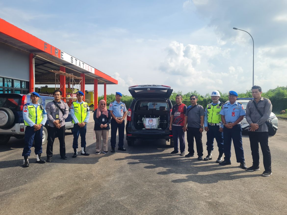 Terima Pertama Logistik Pilkada di Bandara: Lanud Raden Sadjad Pastikan Keamanan di Natuna