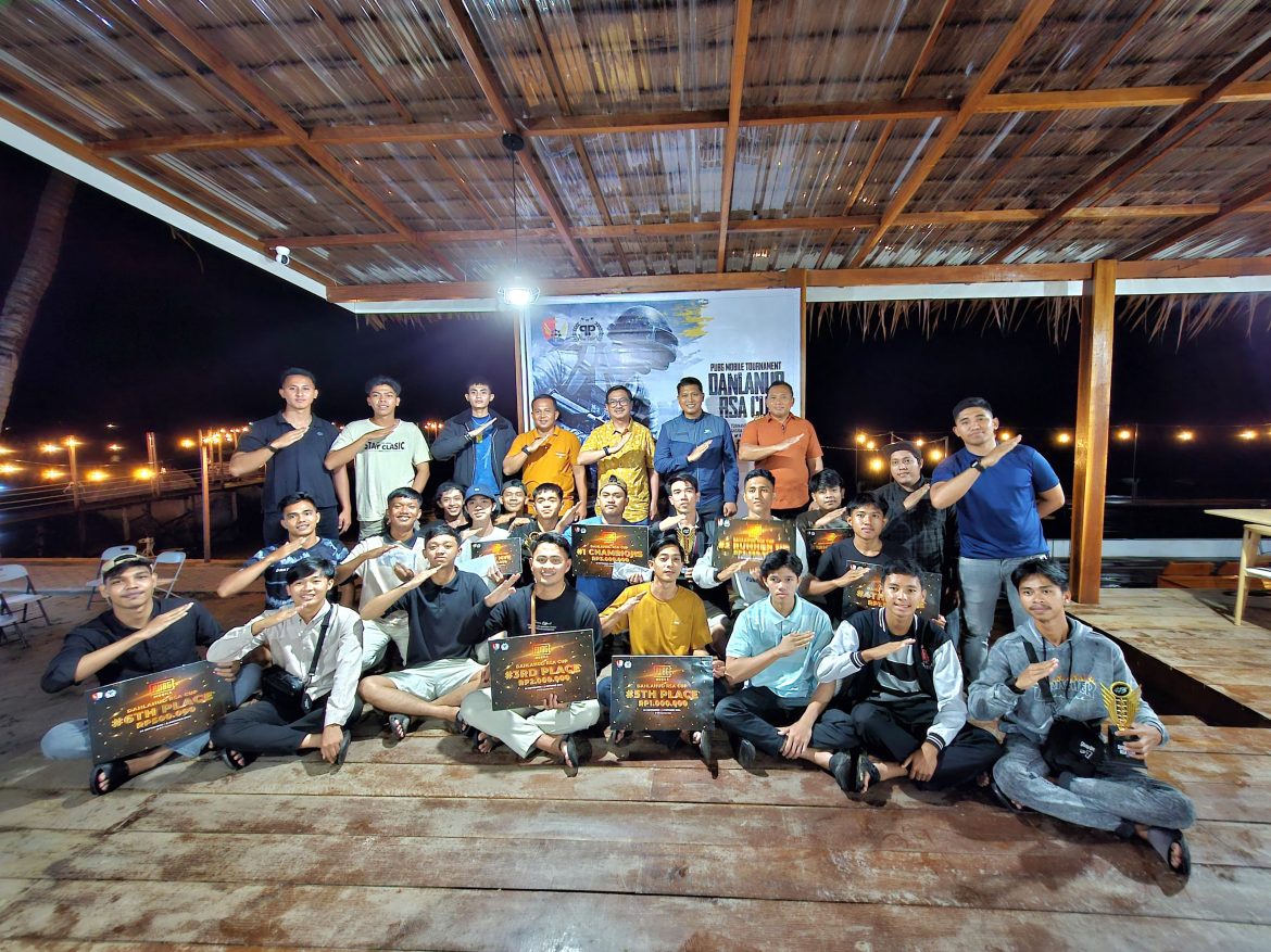 Turnamen PUBG Mobile Natuna Danlanud RSA Cup 2024 Puncak Kemeriahan HUT ke-79 TNI di Cafe Nine Pillars