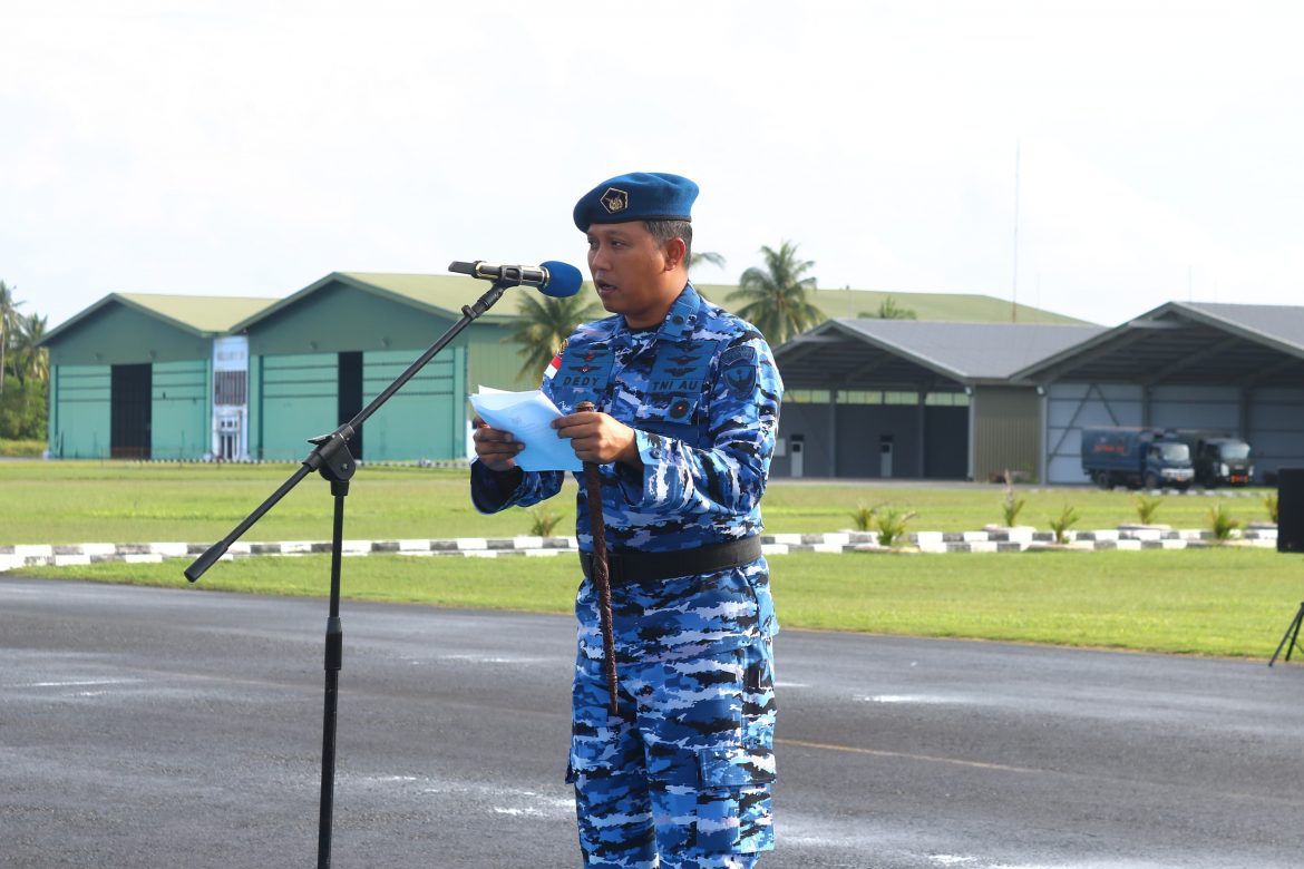 Pesan Kasau untuk TNI AU : Jaga Netralitas dan Tingkatkan Sinergi di Upacara Lanud RSA Natuna