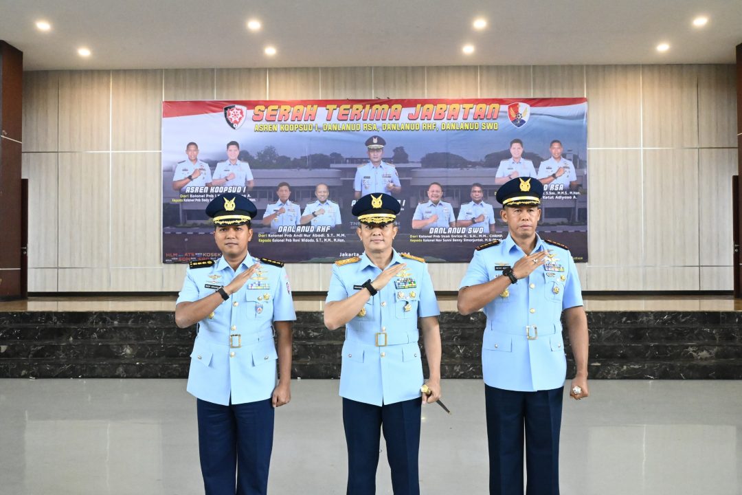 Tongkat Kepemimpinan Beralih Kolonel I Ketut Adiyasa Resmi Jabat Danlanud RSA Natuna