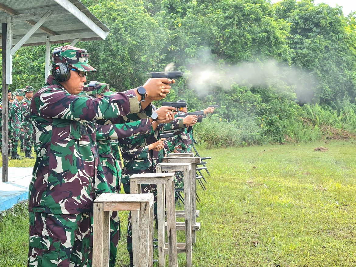 Sukses Latihan Menembak, Lanud Raden Sadjad Natuna Mantapkan Kesiapan Operasional